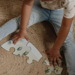 Floor puzzle - Blue - Forest Friends