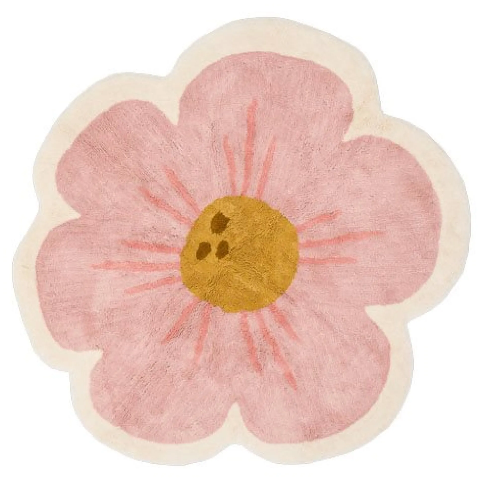 Flower rug - Pink - Fairy Garden
