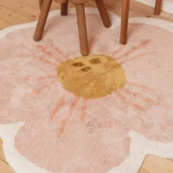 Flower rug - Pink - Fairy Garden