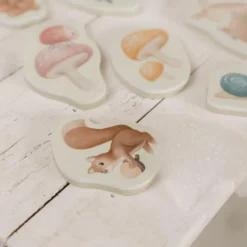 Foam figures - Multicolored - Forest Friends