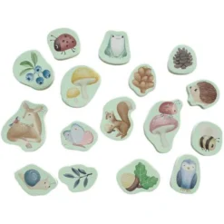 Foam figures - Multicolored - Forest Friends