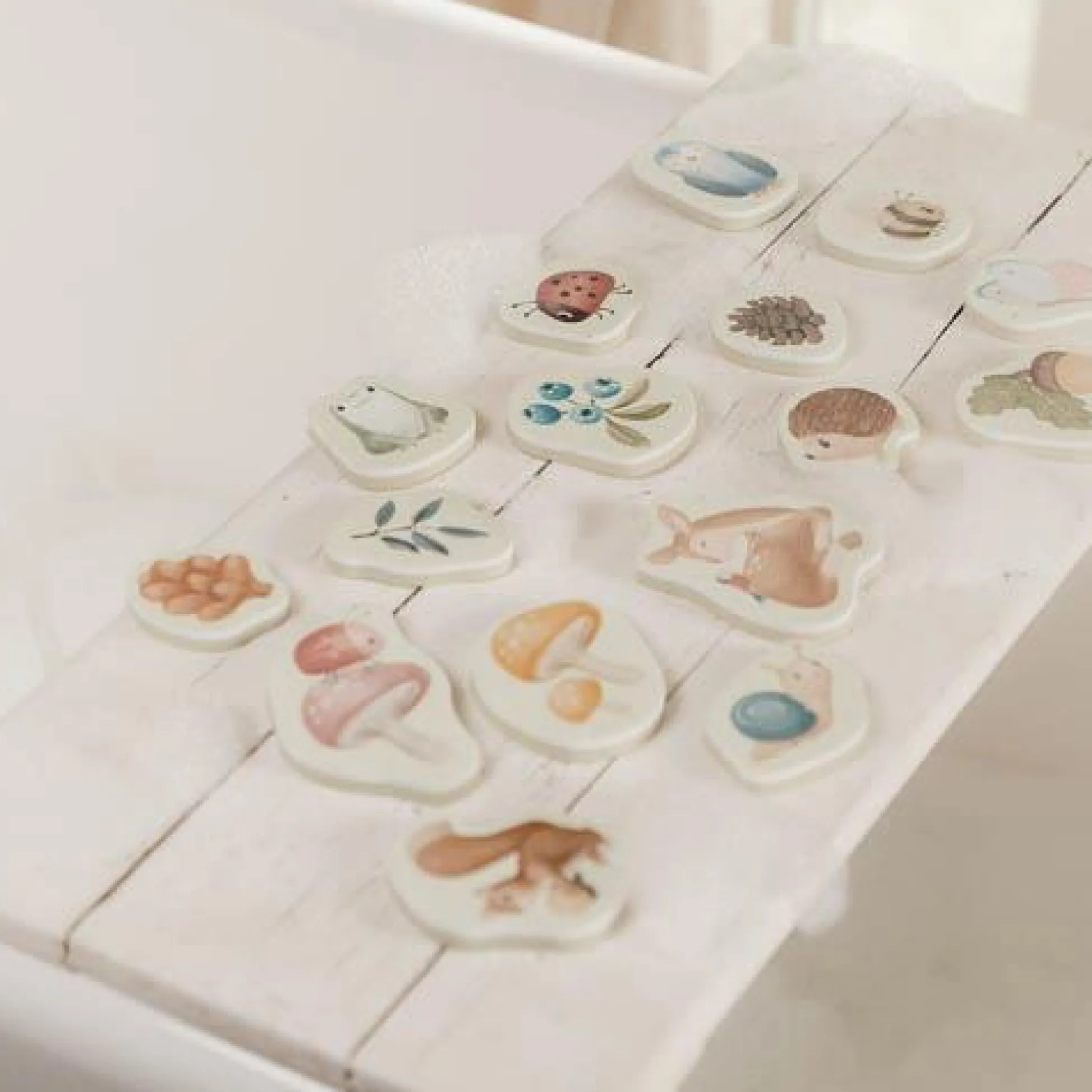 Foam figures - Multicolored - Forest Friends