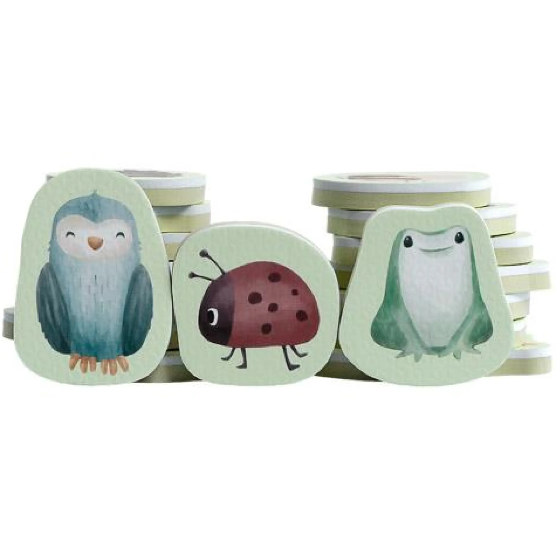 Foam figures - Multicolored - Forest Friends
