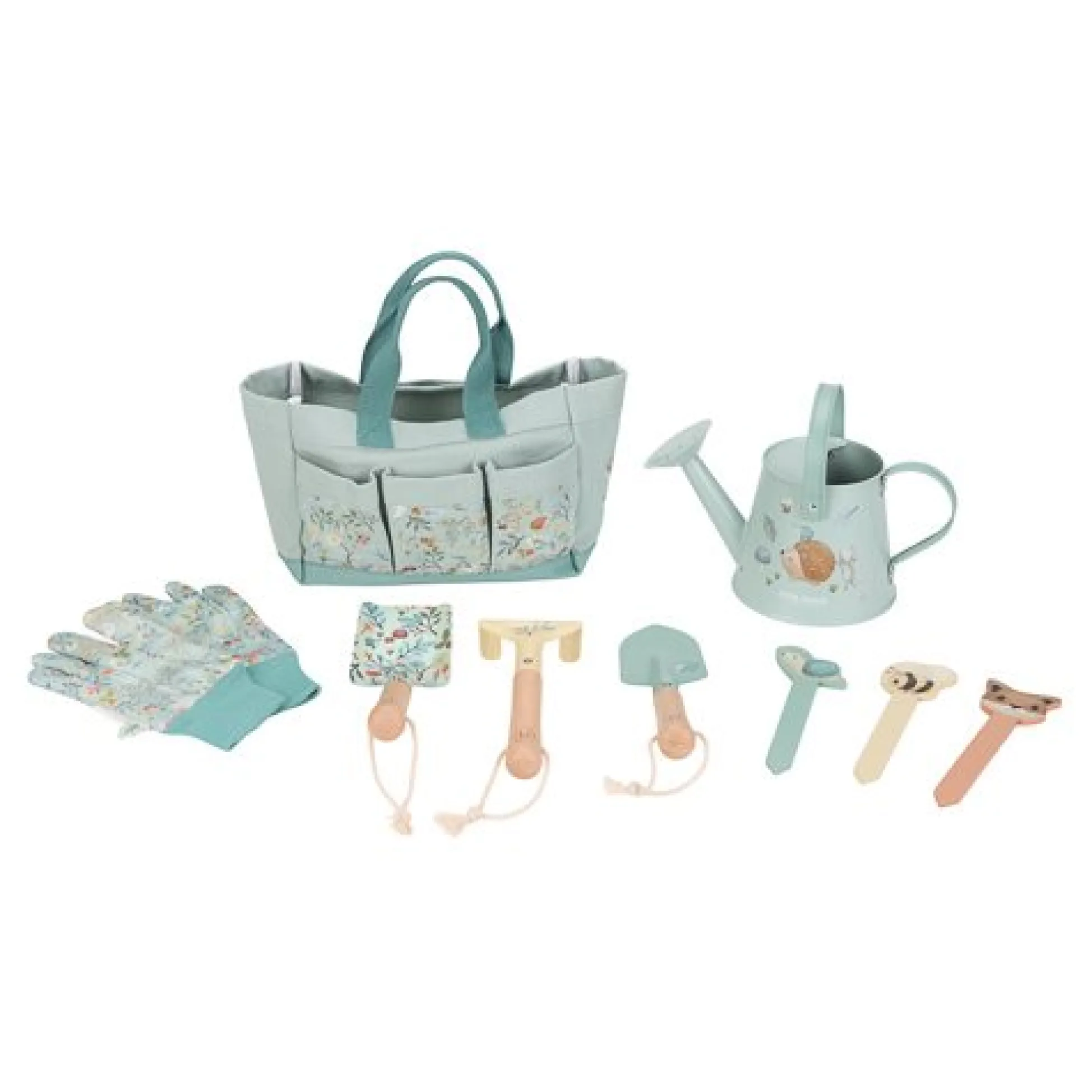 Garden gift set 10-piece - Blue - Forest Friends