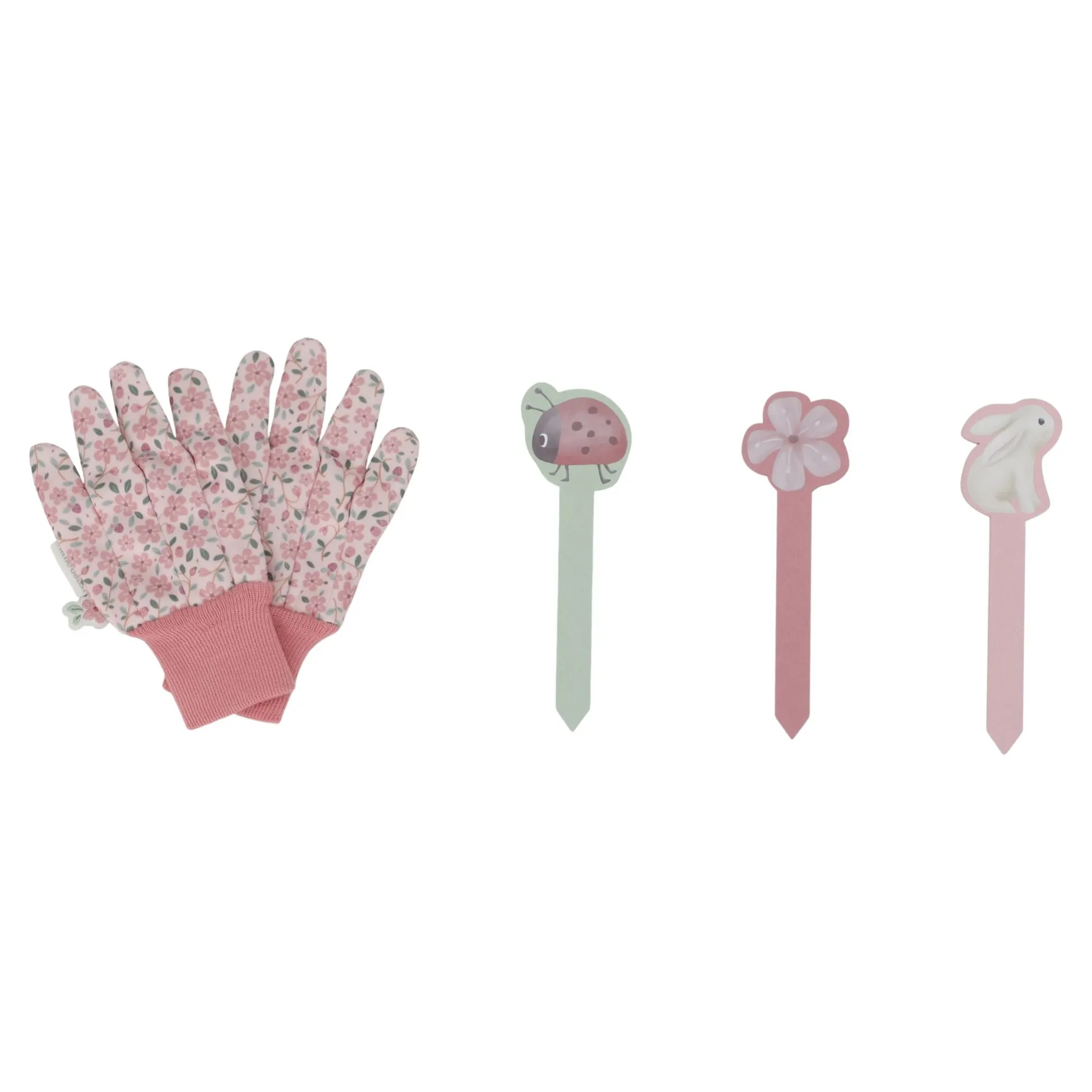 Garden gift set - 5-piece - Pink