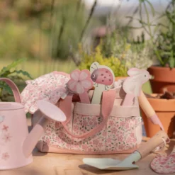 Garden gift set - 5-piece - Pink