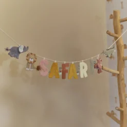 Garland element Elephant - Gray