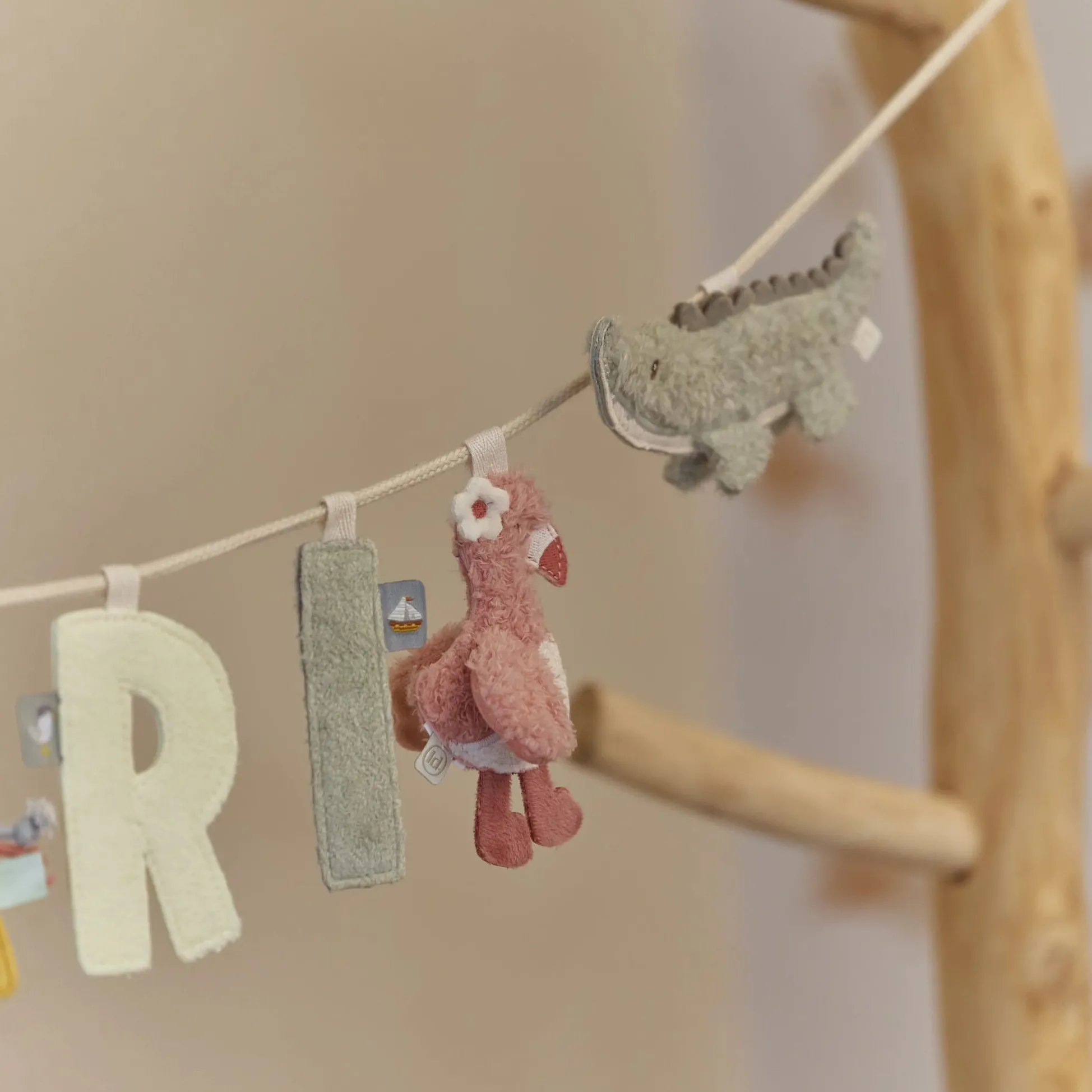 Garland element Flamingo - Pink