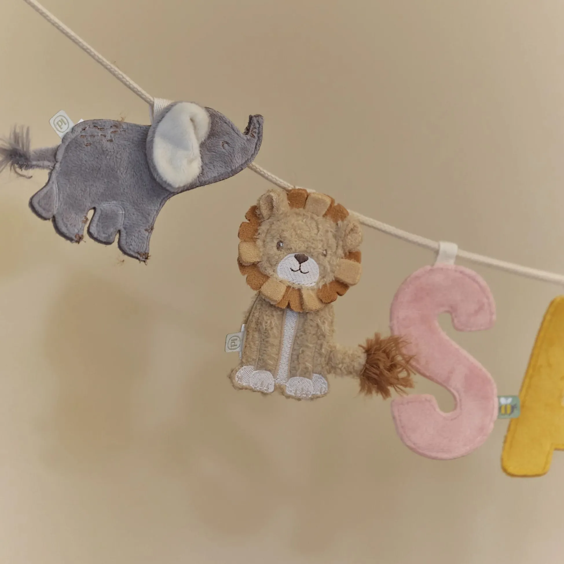 Garland element Lion - Yellow