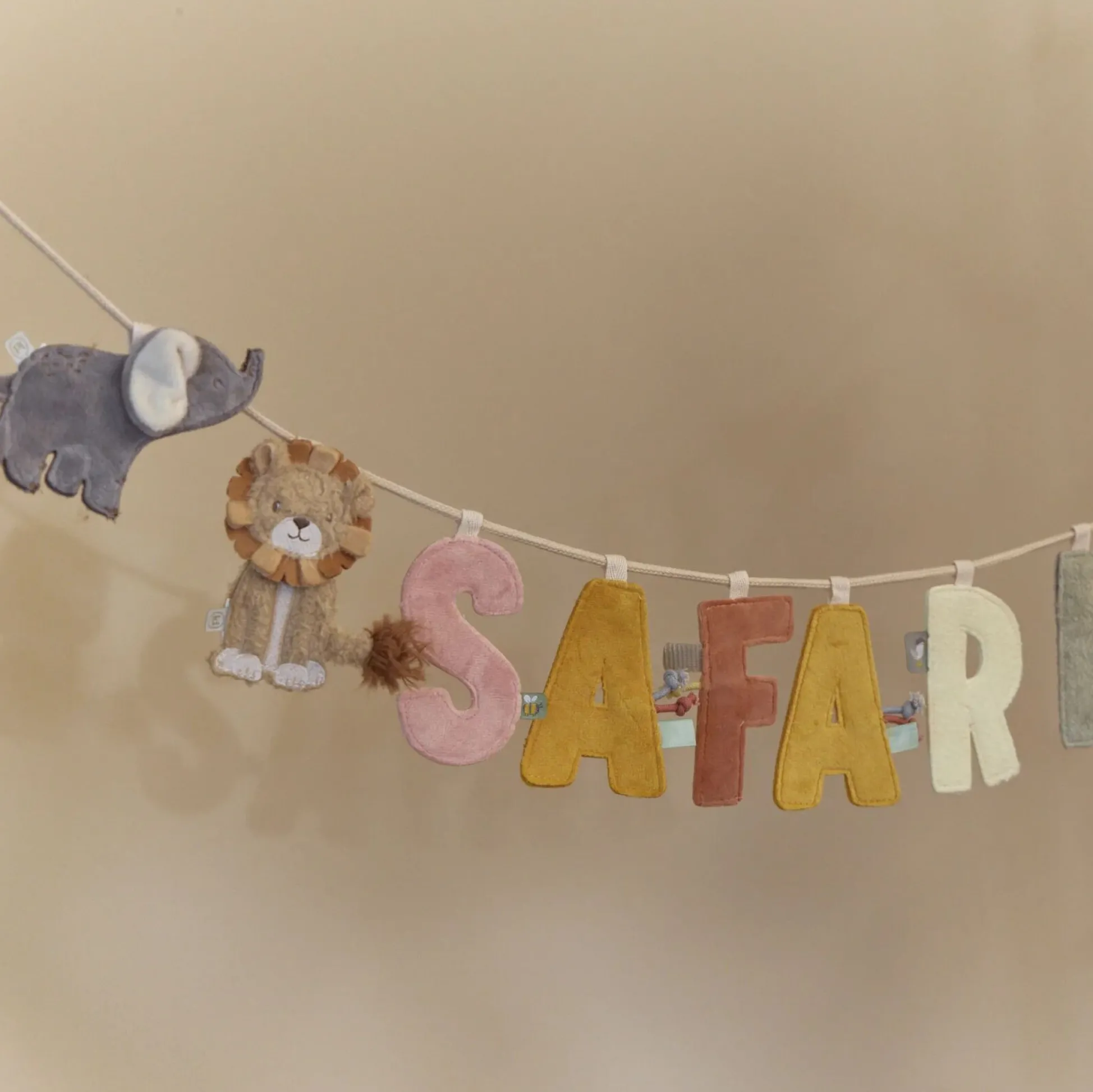 Garland element Lion - Yellow