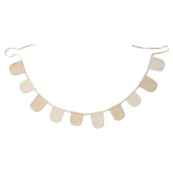 Garland with flags - Beige - Essentials