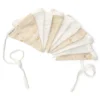 Garland with flags - Beige - Newborn Naturals - Little Goose
