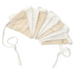 Garland with flags - Beige - Newborn Naturals - Little Goose