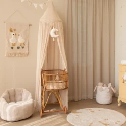 Garland with flags - Beige - Newborn Naturals - Little Goose