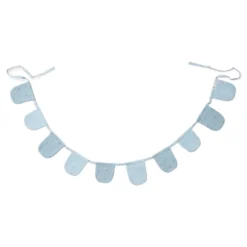 Garland with flags - Blue- Essentials