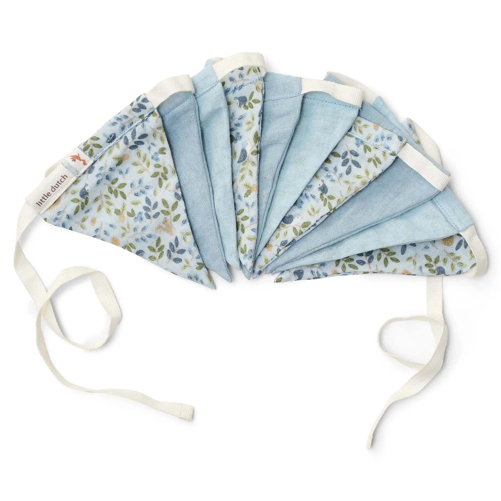 Garland with flags - Blue - Forest Friends - Forest Adventure