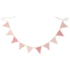 Garland with flags - Pink - Fairy Garden - Fairy Floral