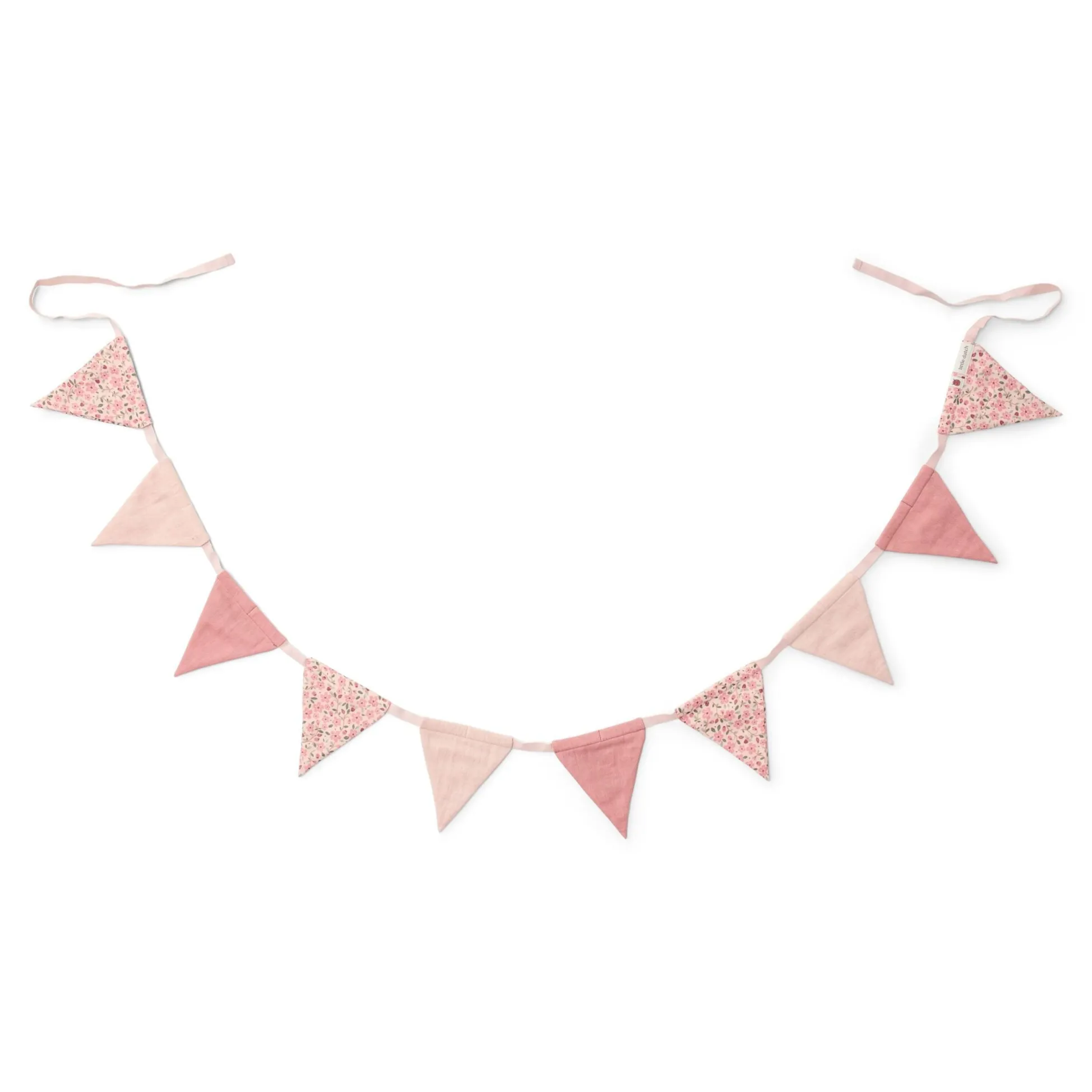 Garland with flags - Pink - Fairy Garden - Fairy Floral