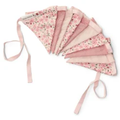 Garland with flags - Pink - Fairy Garden - Fairy Floral