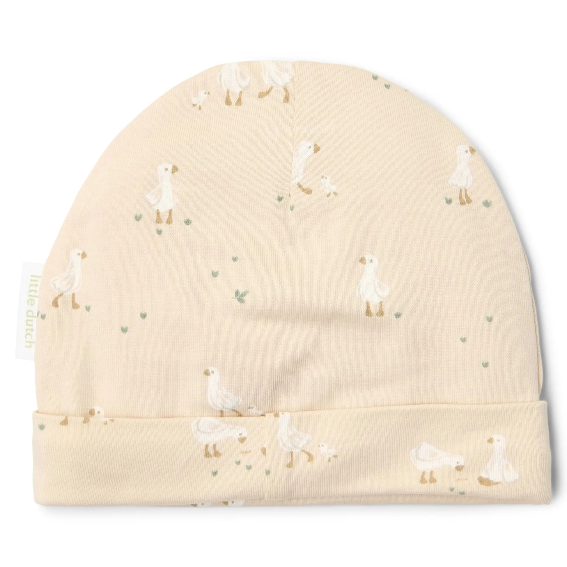 Hat - Beige - Newborn Naturals - Little Goose