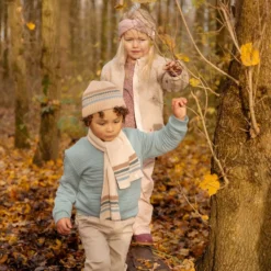 Hat - Brown - Forest Friends - Stripe