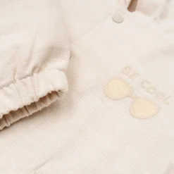 Hooded vest - Sand