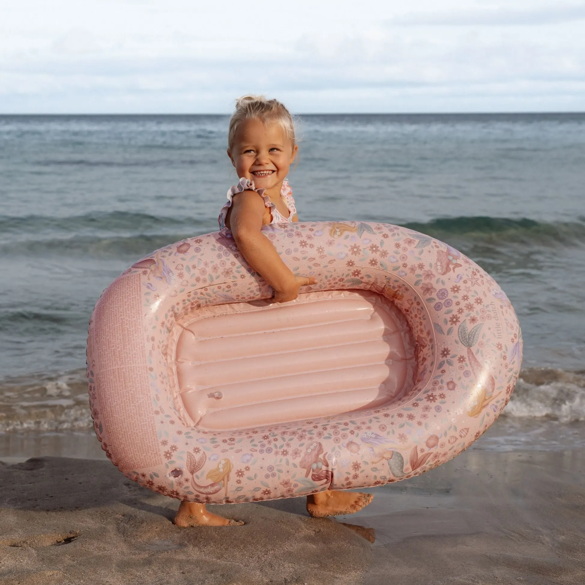 Inflatable Boat - Pink - Dreamy Mermaid