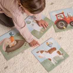 4 in 1 puzzle Little Farm
