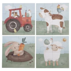 4 in 1 puzzle Little Farm