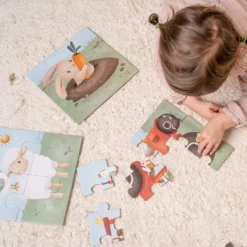 4 in 1 puzzle Little Farm