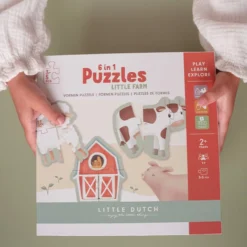 6 in 1 puzzle Little Farm