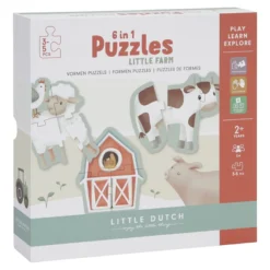 6 in 1 puzzle Little Farm