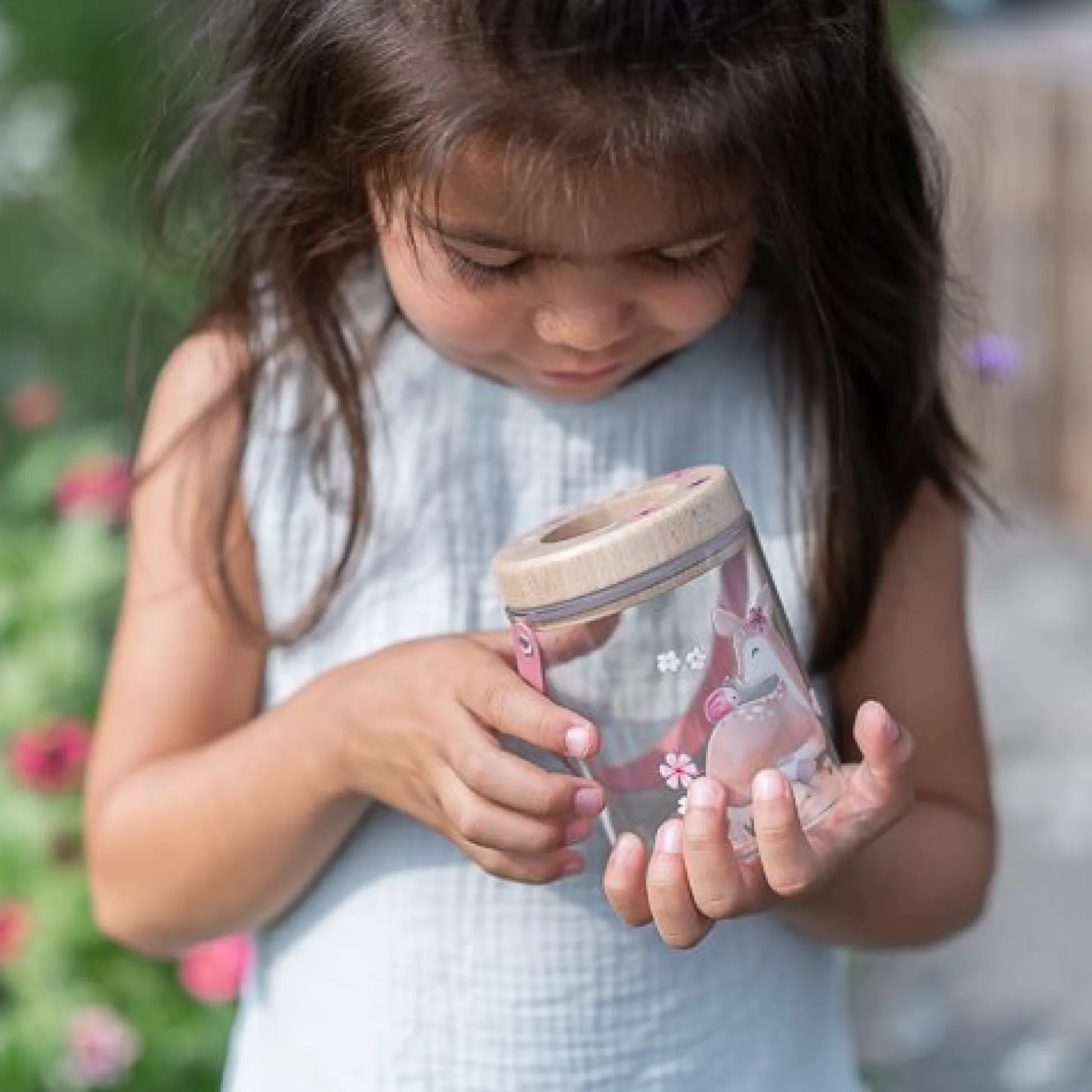 Insect jar - Pink - Fairy Garden