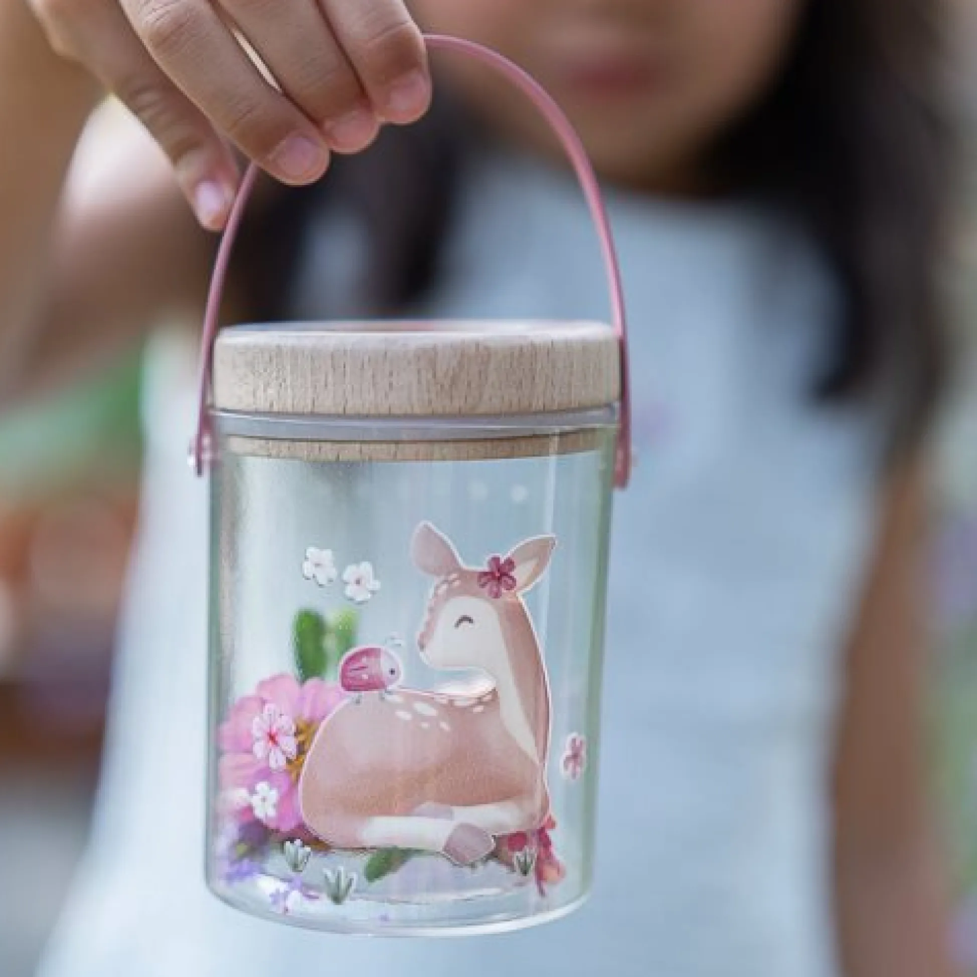 Insect jar - Pink - Fairy Garden