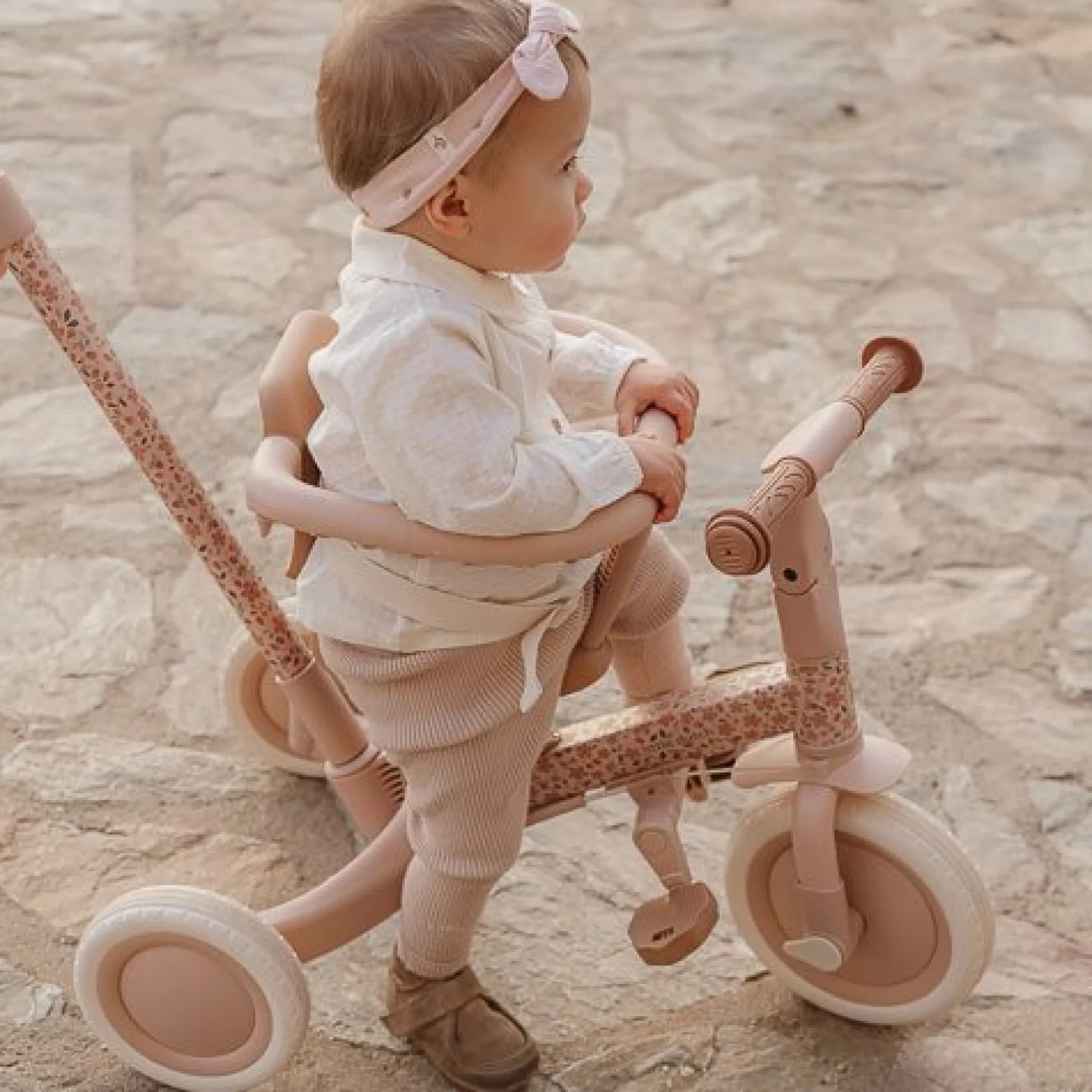 4 in 1 tricycle Pink