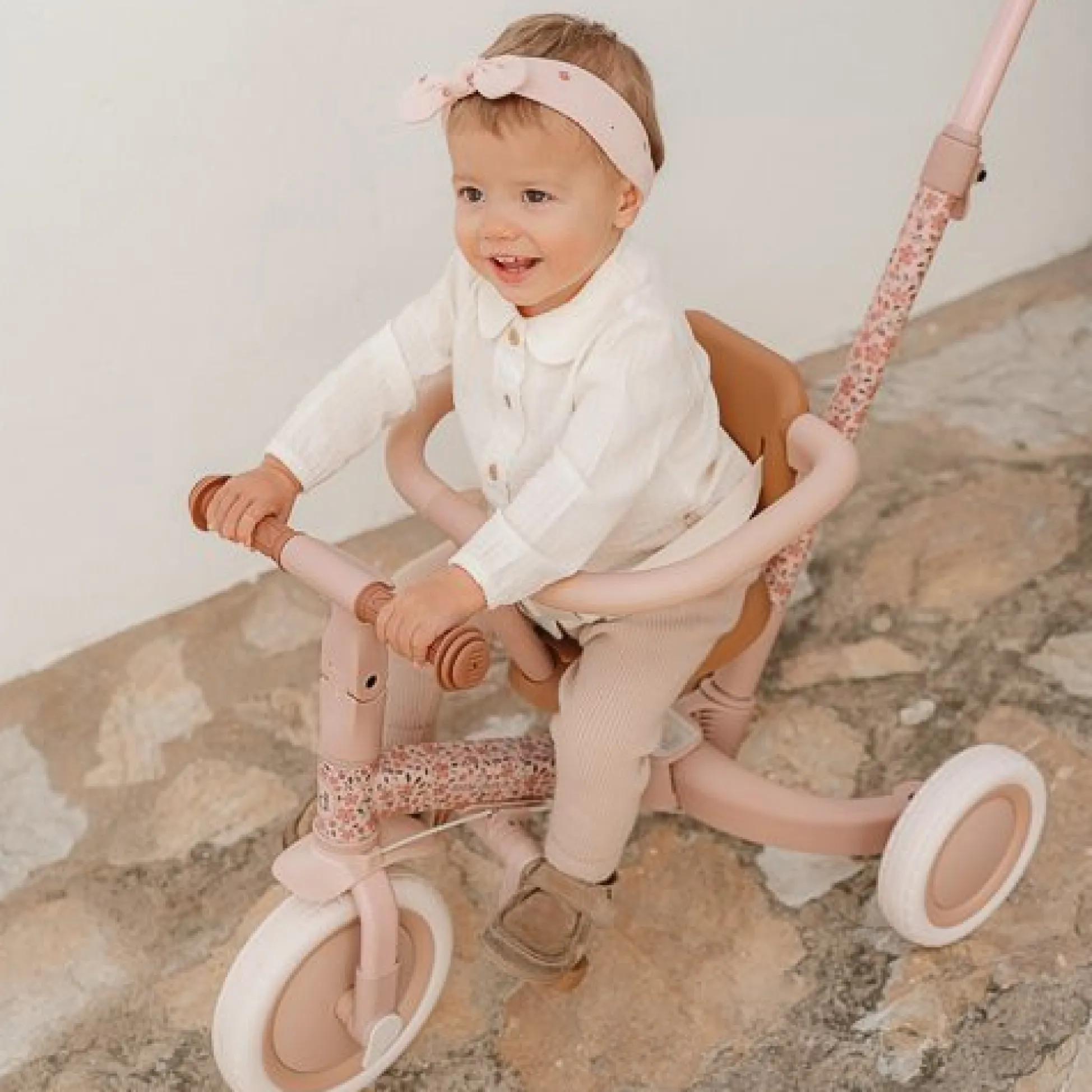 4 in 1 tricycle Pink
