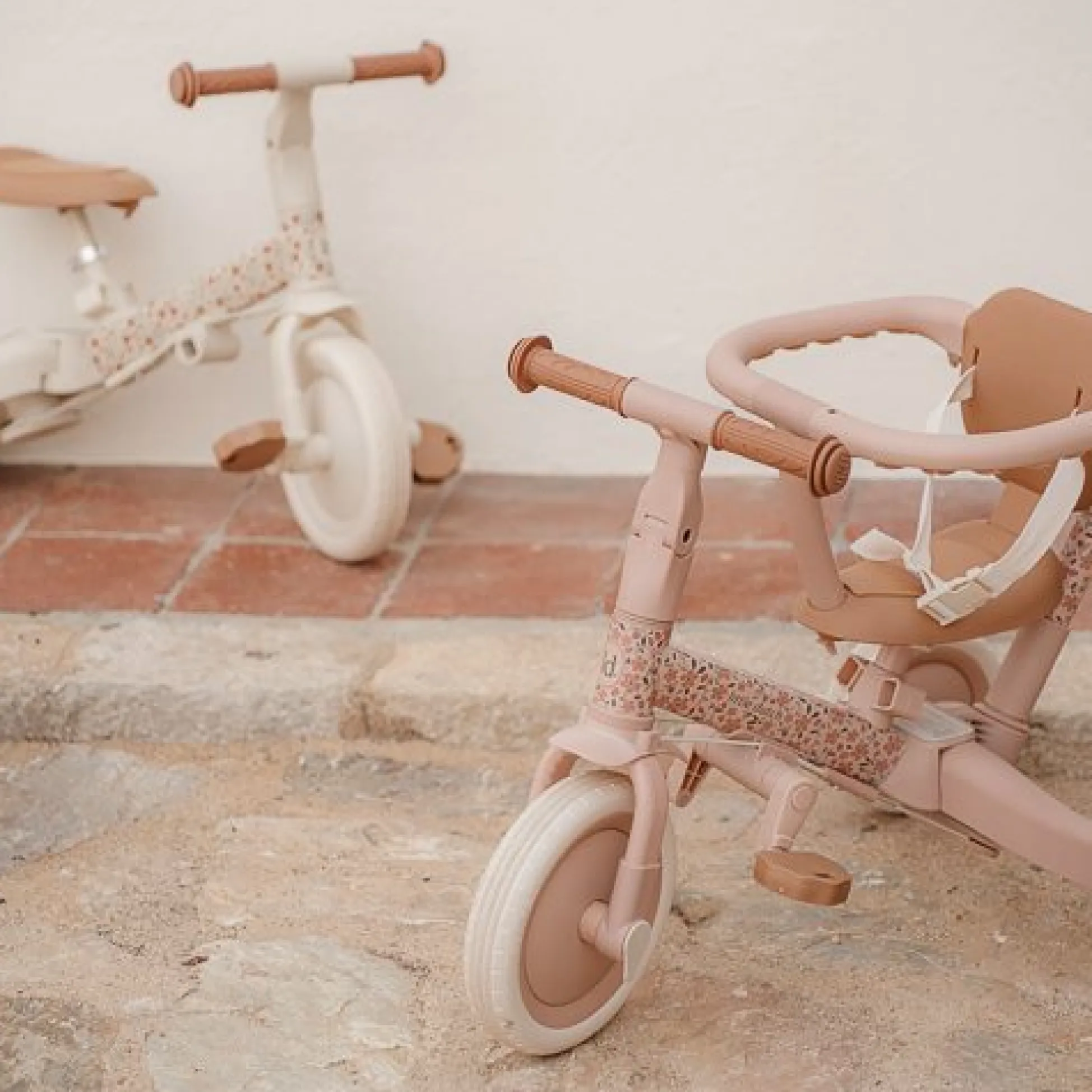 4 in 1 tricycle Pink