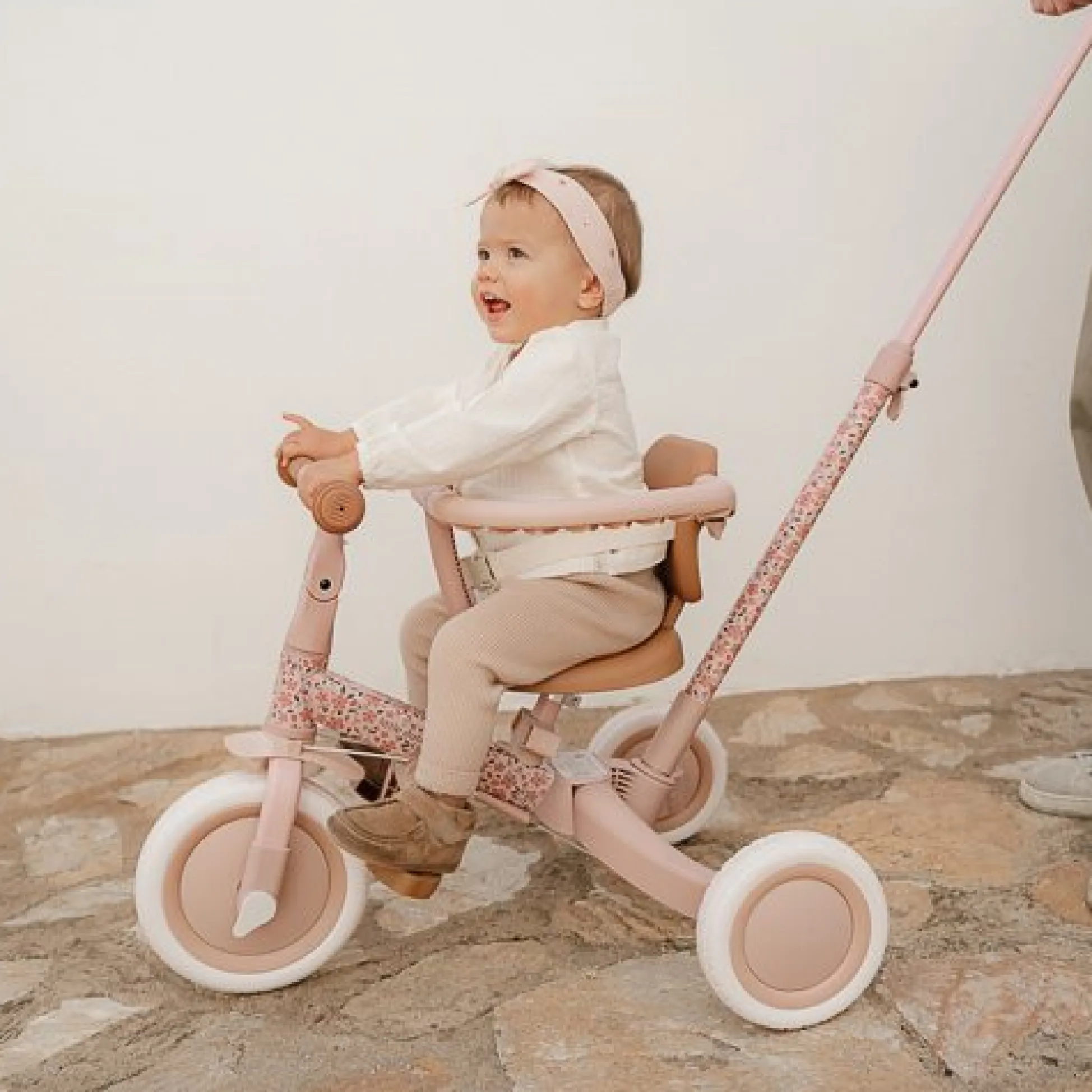 4 in 1 tricycle Pink