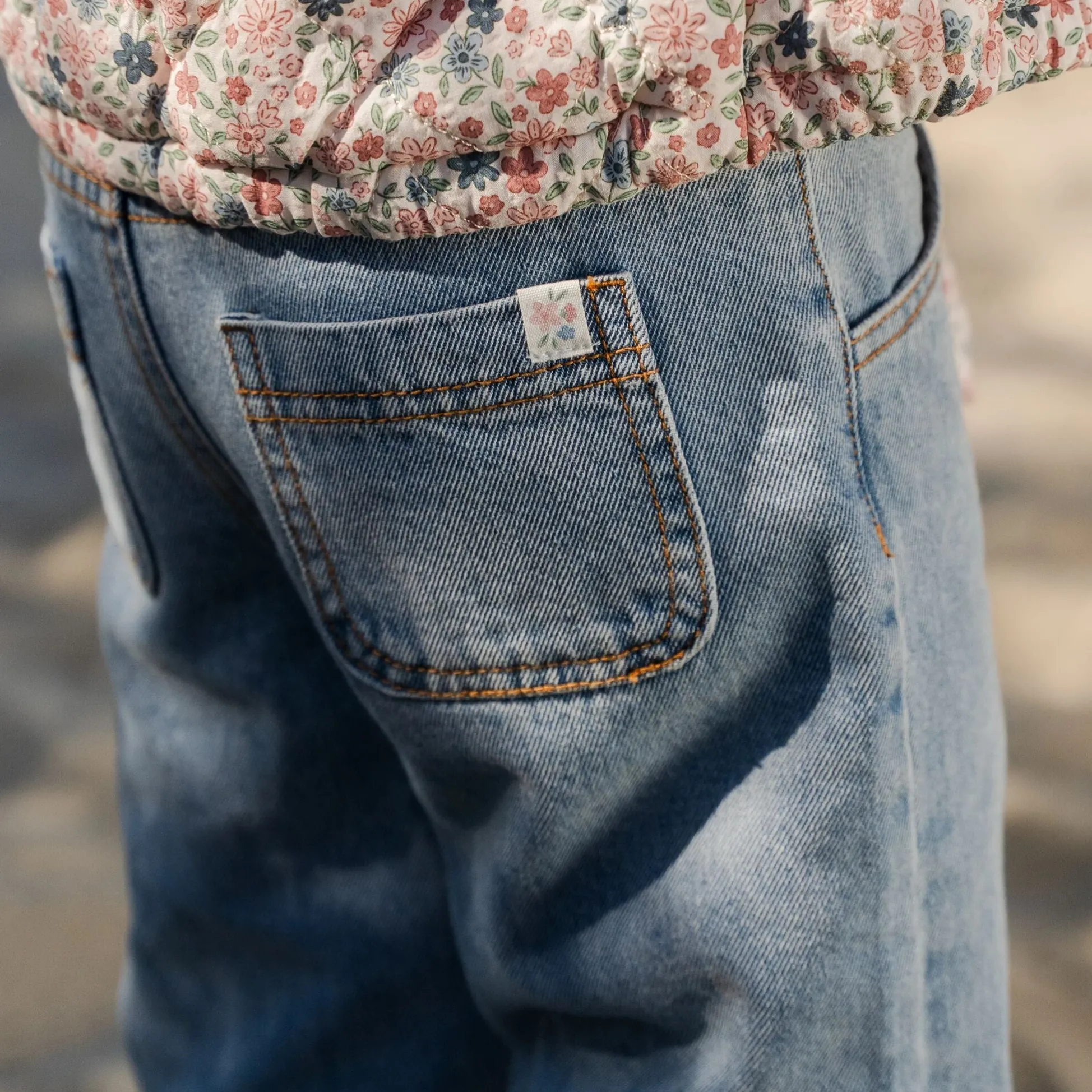Jeans belt - Blue