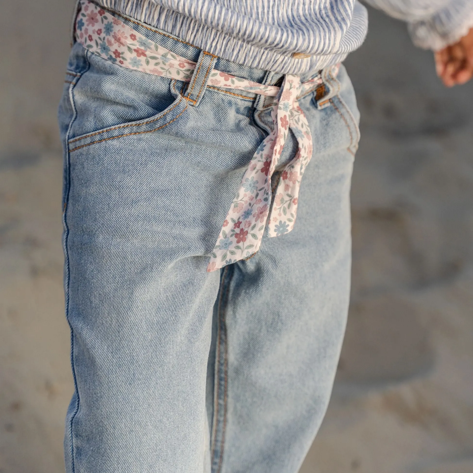 Jeans belt - Blue