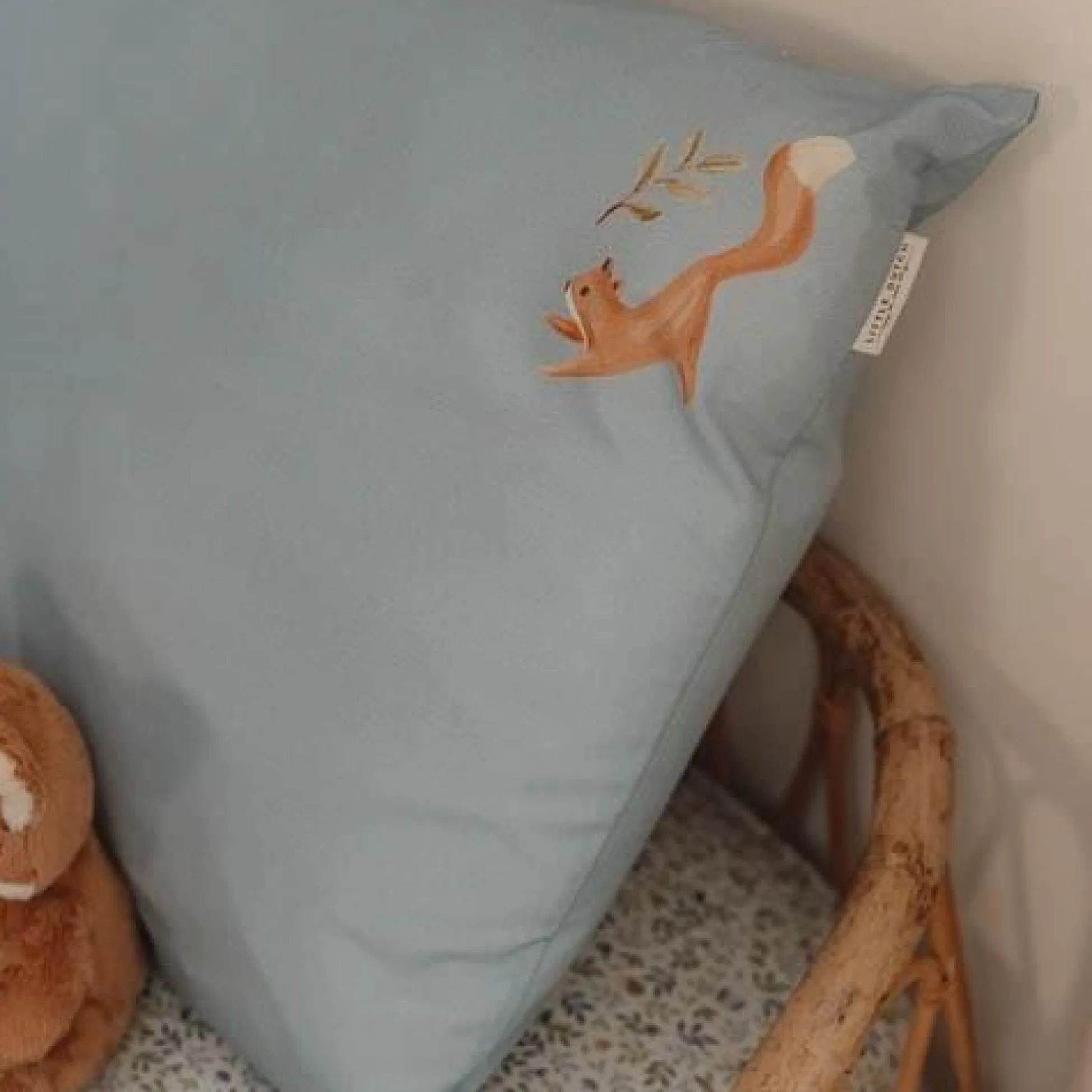 Junior duvet cover - Blue - Forest Friends