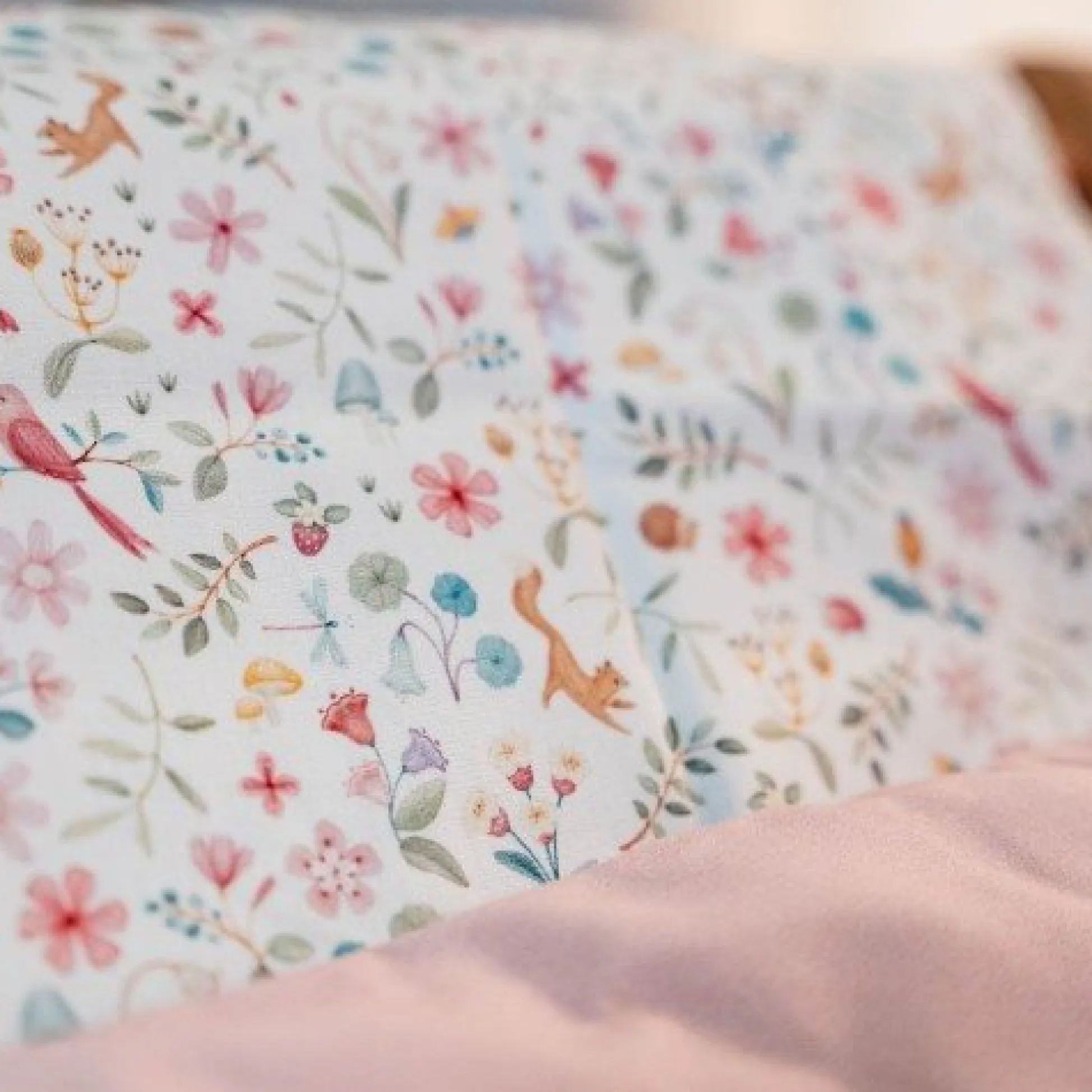 Junior duvet cover - Multicolored - Fairy Garden - Fairy Wonders