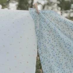 Junior Fitted Sheet - Blue - Size Junior - Forest Friends - Forest Adventure