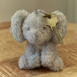 Keychain Elephant - Gray