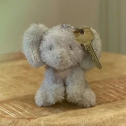 Keychain Elephant - Gray