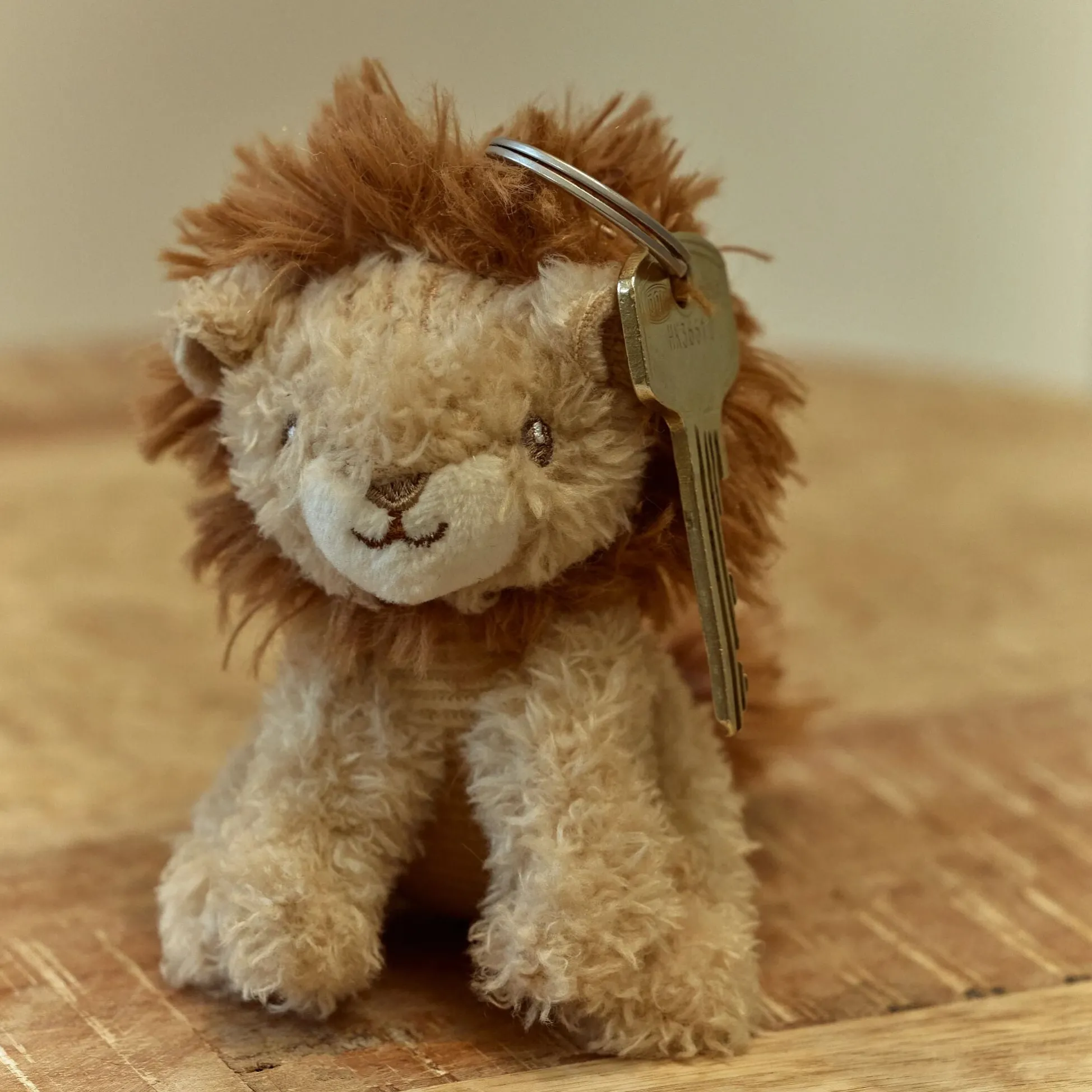 Keychain Lion - Yellow