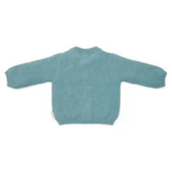Knitted cardigan - Blue - Forest Friends