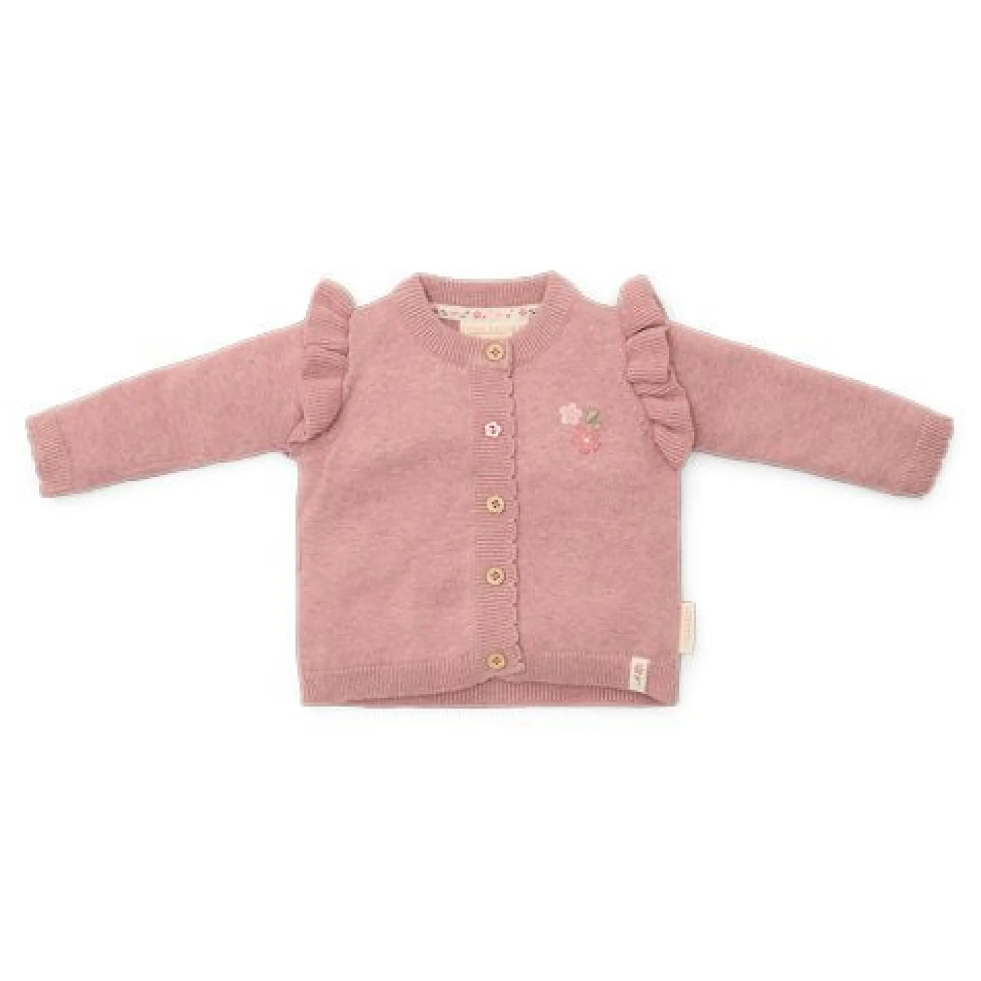 Knitted cardigan - Pink - Fairy Garden