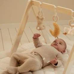 Knitted pants - Beige - Newborn Naturals