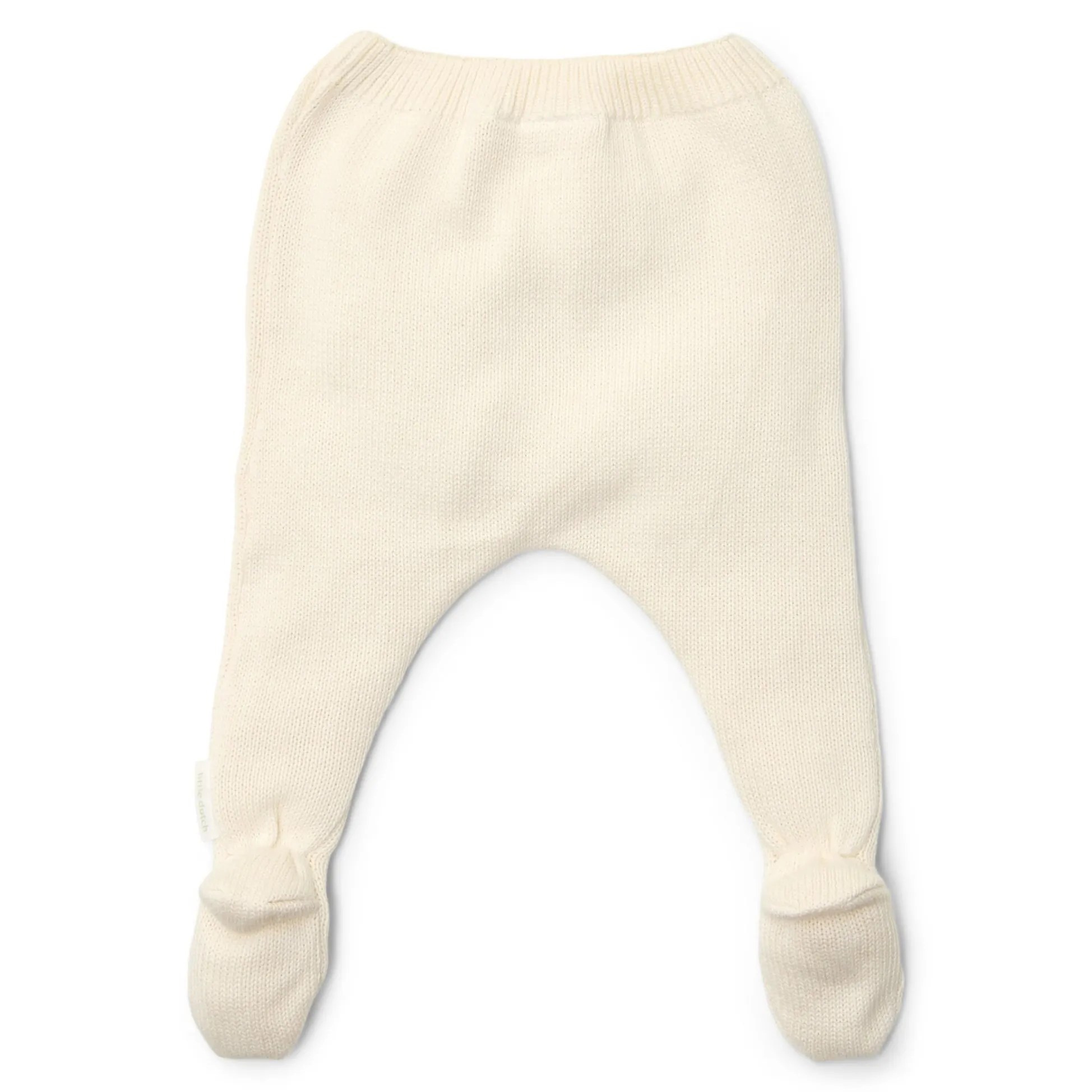 Knitted pants - White - Newborn Naturals
